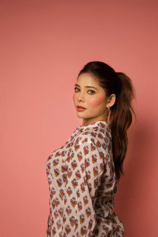 Mul Mul Layla : Shirt & Linen Pant Set