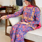 Jhilmil -Farshi 2pc Set / pure block print cotton
