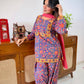 Jhilmil -Farshi 2pc Set / pure block print cotton