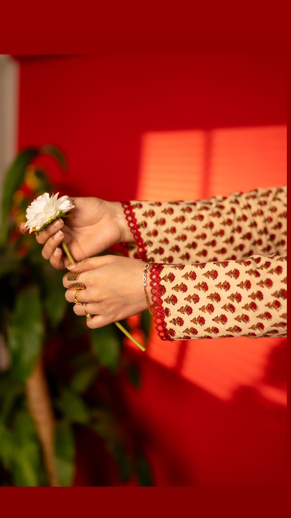Ruhaniyat| Block Print Pure Cotton 2pc Set