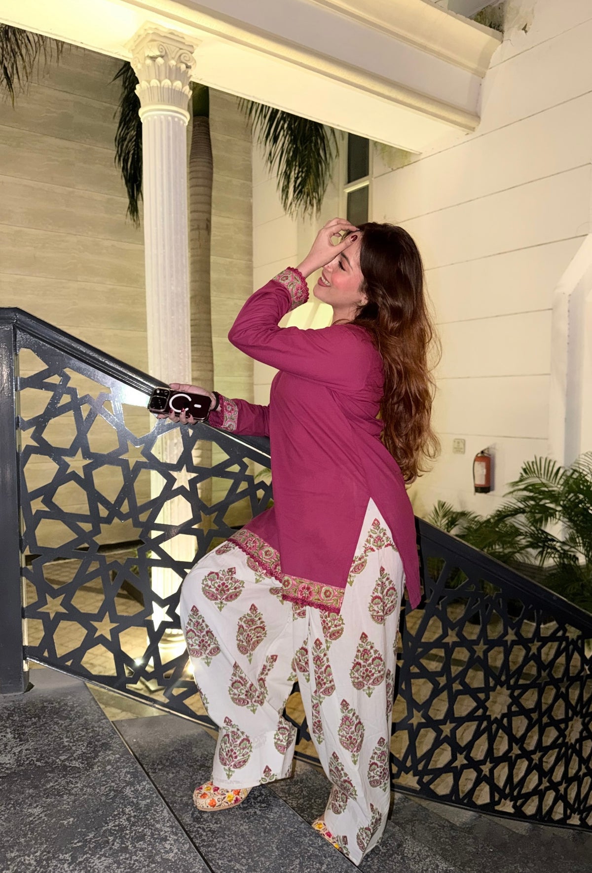Raani- 2 Piece Farshi Set| 100% Cotton
