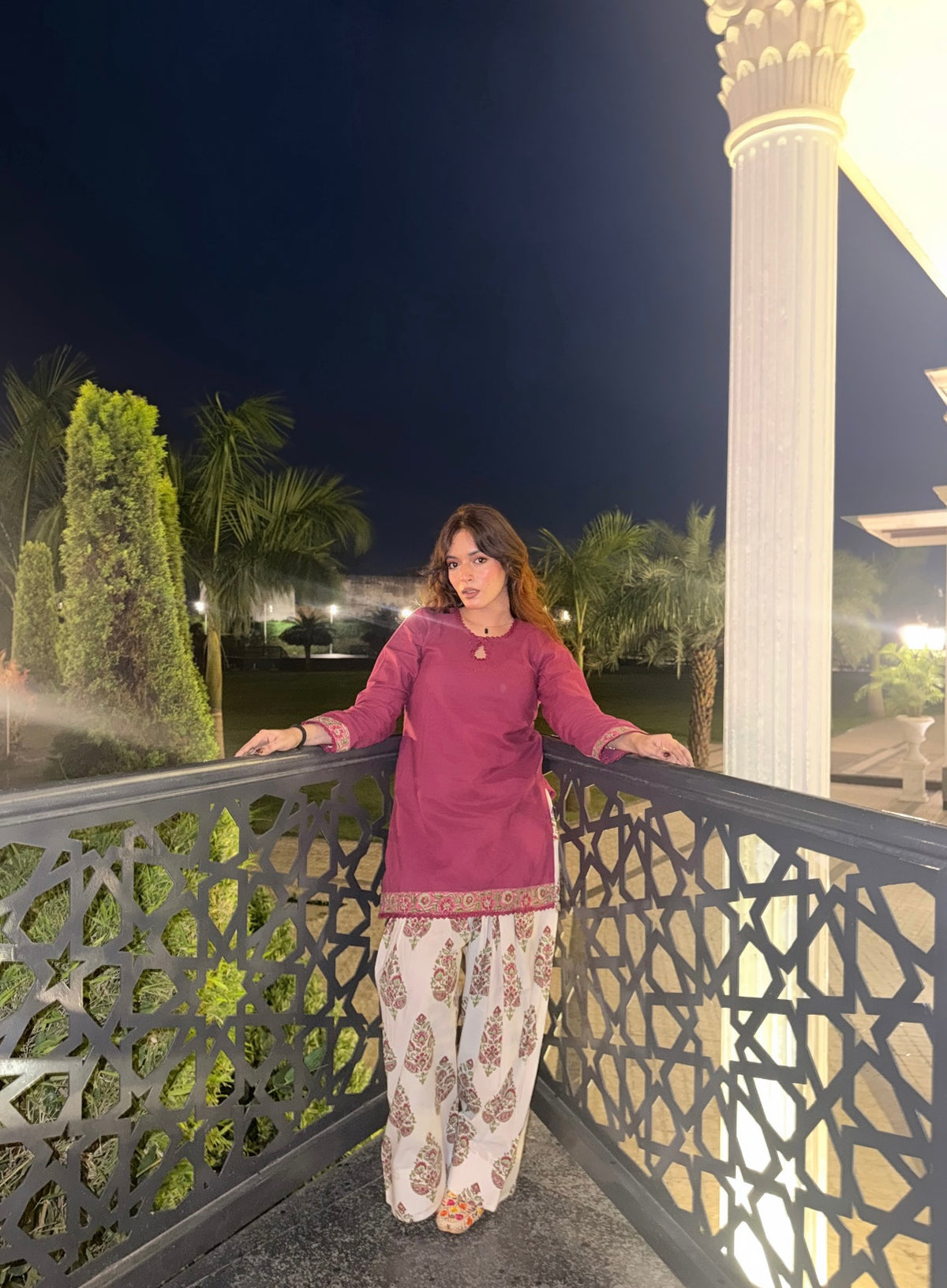 Raani- 2 Piece Farshi Set| 100% Cotton