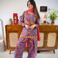 Jhilmil -Farshi 2pc Set / pure block print cotton