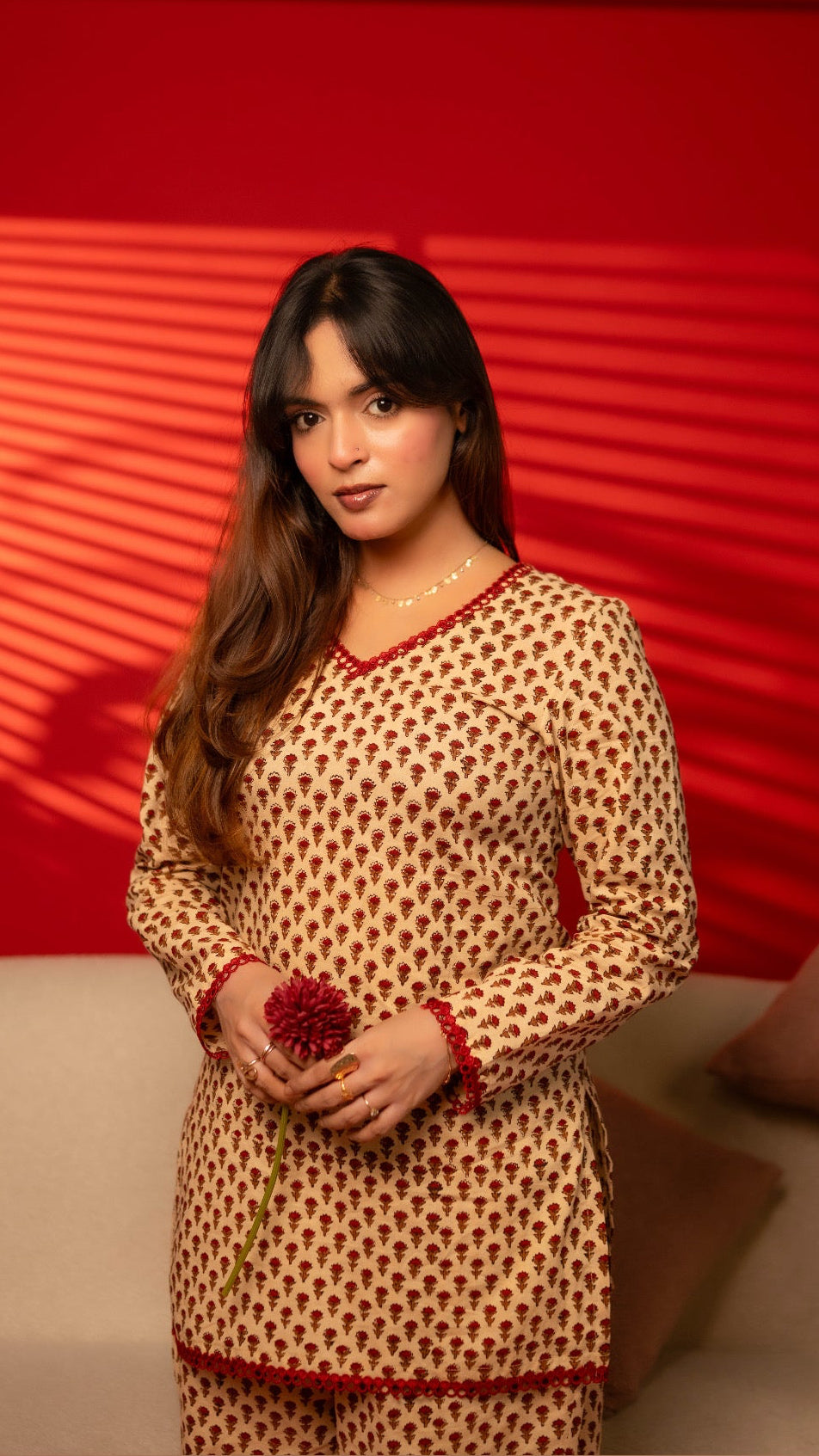 Ruhaniyat| Block Print Pure Cotton 2pc Set