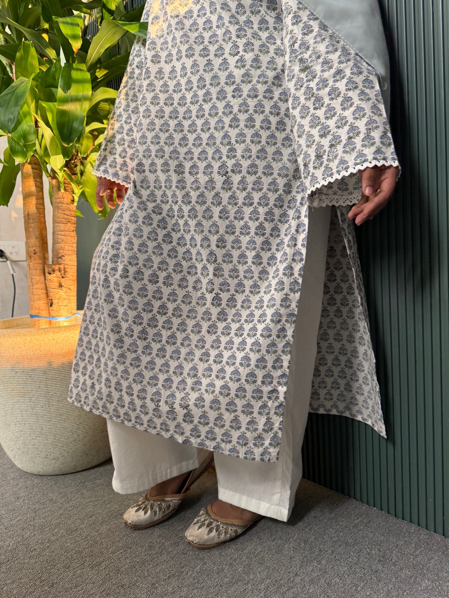 Noor-e-Seher🦋 long kurti & linen pant