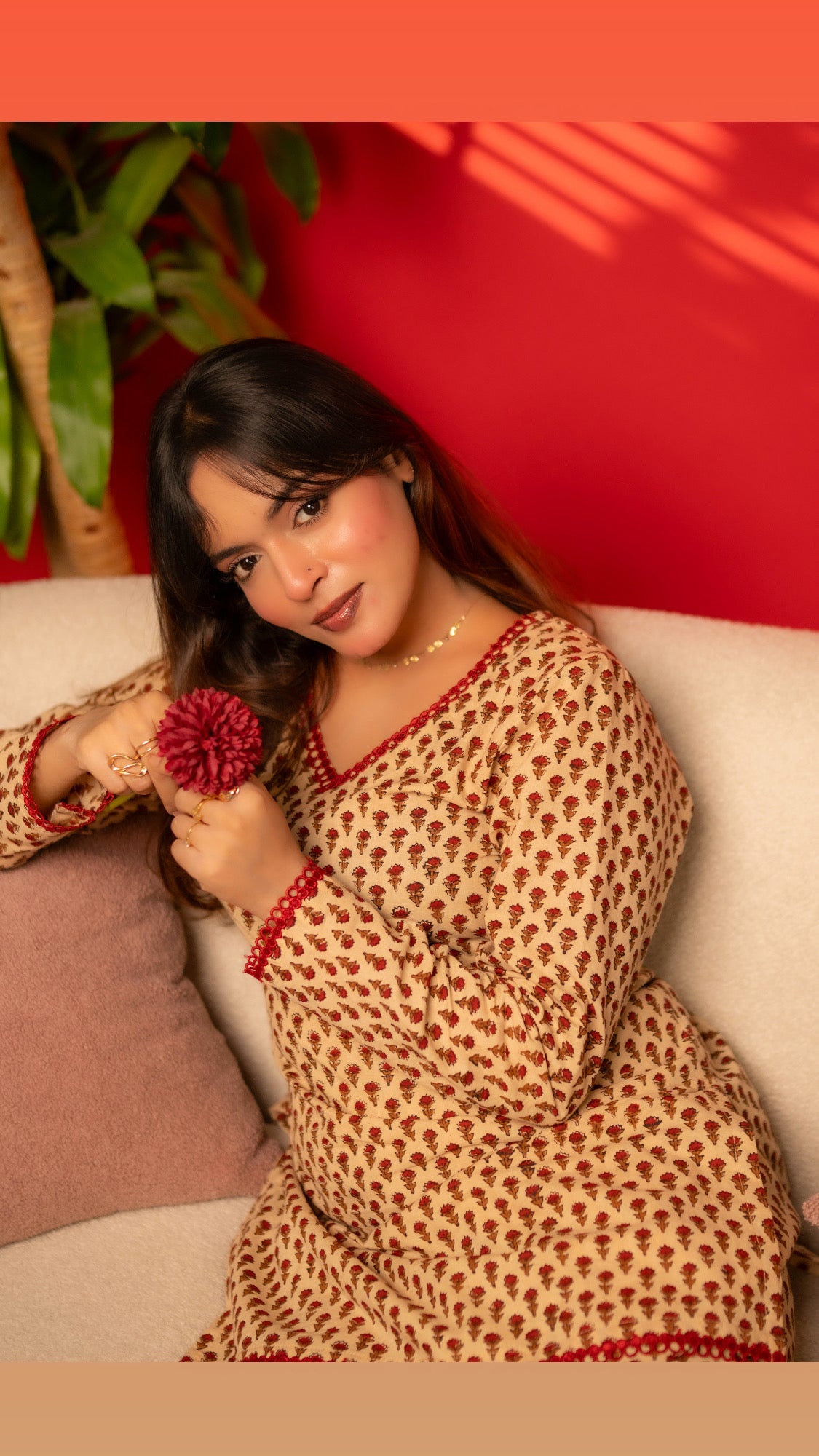 Ruhaniyat| Block Print Pure Cotton 2pc Set
