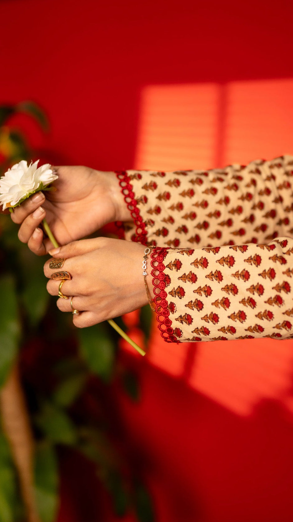 Ruhaniyat| Block Print Pure Cotton 2pc Set