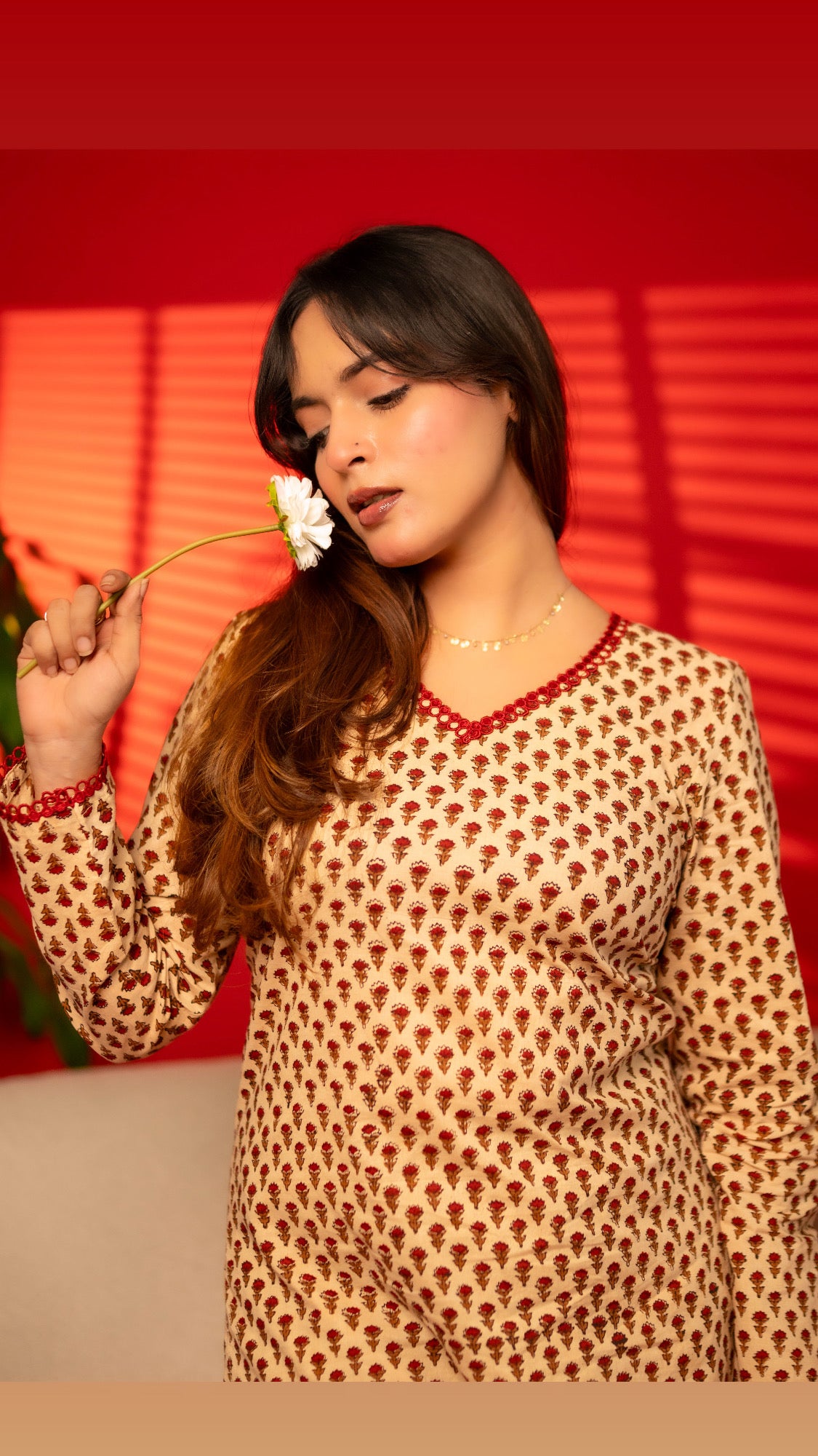 Ruhaniyat| Block Print Pure Cotton 2pc Set