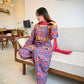 Jhilmil -Farshi 2pc Set / pure block print cotton