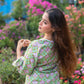 Zarah-E-Bahaar: Kurta & Farshi Salwaar Set