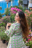 Zarah-E-Bahaar: Kurta & Farshi Salwaar Set