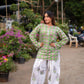 Zarah-E-Bahaar: Kurta & Farshi Salwaar Set
